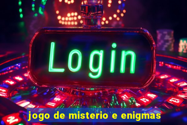 jogo de misterio e enigmas